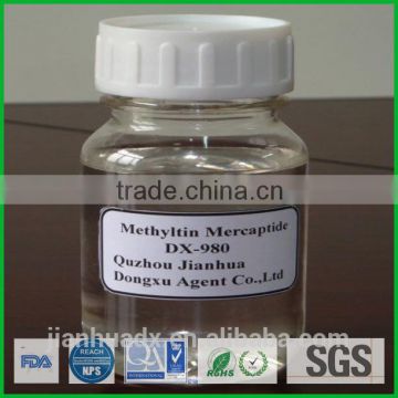 Methyltin Mercaptide liquid PVC stabilizer (DX-980) PVC heat stabilizer