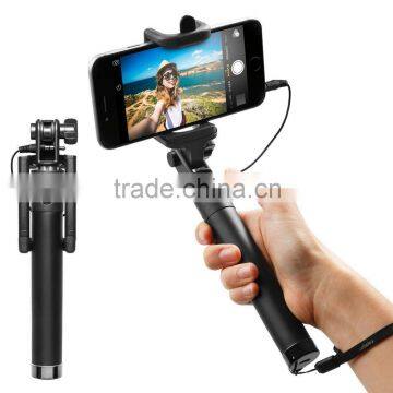 Wired Selfie Stick From Chinese Supplier, Wholesale Selfie Stick , Monopod Selfie Stick With High Quality