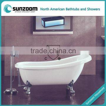 cUPC upc clawfoot bath tub,claw foot bath,bathtub with foot