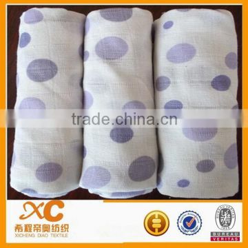 100% cotton colored muslin fabric wholesale