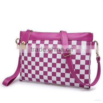 Latest design girl handbag&girl messenger bag with lock closure