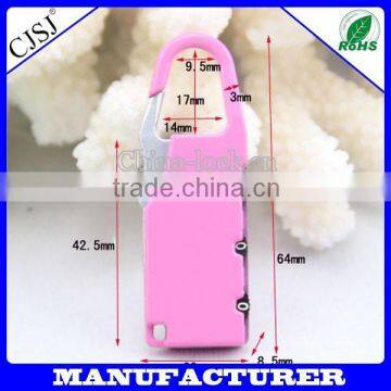 2015 New Design Hot Sale Combination Zinc Alloy Ec-friendly combination Lock