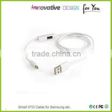 Factory price !!! Absolutely certified products usb 2.0 oem OTG cable for android phone