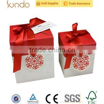 fancy paper gift box with lid