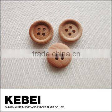 Eco-friendly Classical Wooden Buttons for Artcraft Garment