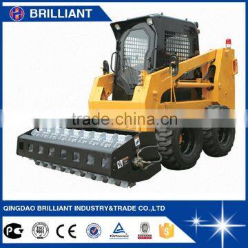 1050kg hot small mini skid steer loader with digger,auger,dozer,trencher for sale, JC75 mini loader