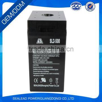 High Capacity 2v 500AH Lead Acid Ups Battery