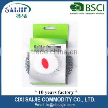 Superior plastic handle galvanized sponge