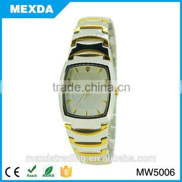 lady fashion accessories quartz movement alloy watch case