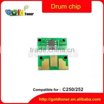 C250 252 drum chip for konica minolta color