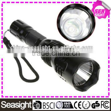 Powerful and cheap led flashlight, led aluminum flashlight, 5 modes power led flashlight