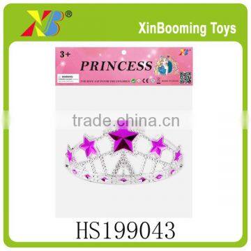 Kids decoration toy plastic princess crown