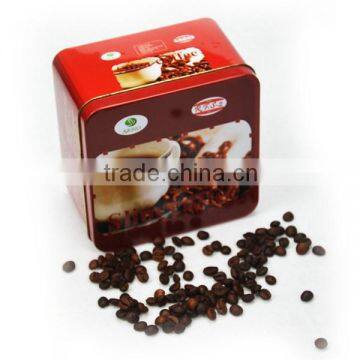 square shapped fine design coffee container