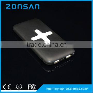 Chines Smart Phone Charger Power Bank 6000mah Wireless Charger photo-6