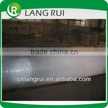 Condenser welding carbon metal wing tube