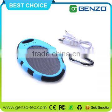 Best Selling !!! China Manufcturer Portable 5000mah Solar Power Bank for Mobile Phone photo-3