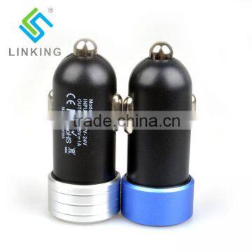 Wholesale Colorful Car Charger with One USB 5V1A For Smartphones Pad Laptop