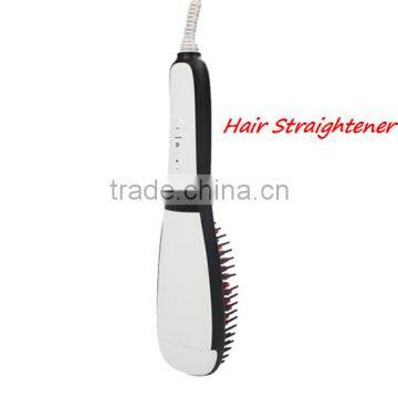 OEM Service Hair Brush Straightener, Anti-static Electric Hair Straightening Brush