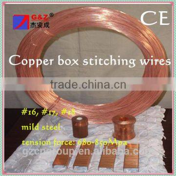 Copper coated low carbon steel wire