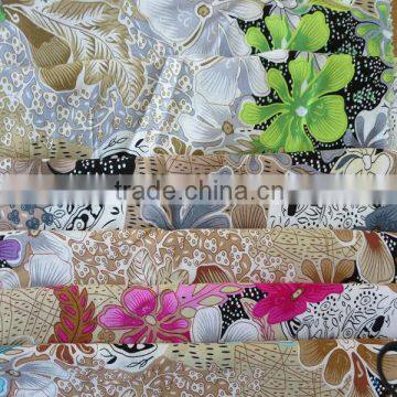 New Design High Quality flower printing 100% Rayon Woven Fabric