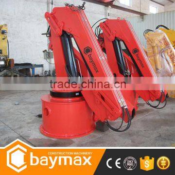 5 ton Small hydraulic marine/tug/ship crane for sale (1-16 ton available)