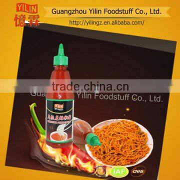 2015 hot selling 485g red thai sriracha chili sauce