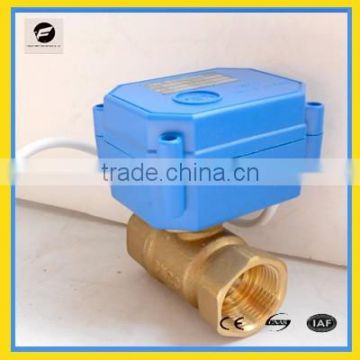 2 way electric ball valve for rain water and irrigation system and solenoid valve