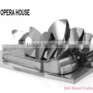 high simulation sydney opera house puzzle by stainless steel