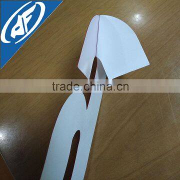 Red reflective pvc number sticker