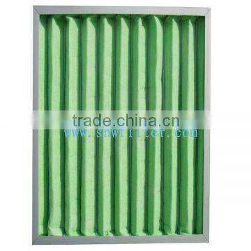 large dust holding capacity panel air filter