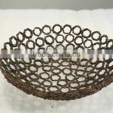 Decorative Iron Bowl Wire Bowl, Metal Bowl