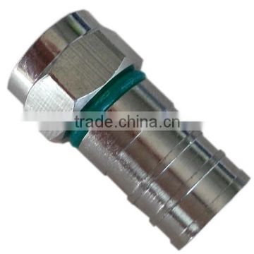 crimp type waterproof F connector