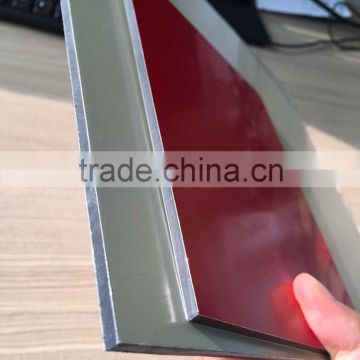 Printing decoration wall paneling home depot/PVDF aluminum composite plate