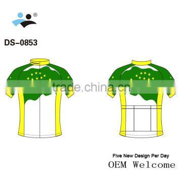 Custom Sportswear type Anti-UV Quick Dry bike clothes for team