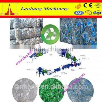 Plastic bottle recycling machine