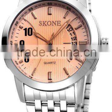 NO 7213 Calendar Fully Silver fashion 2015 classic watch