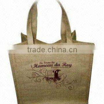 reusable jute shopping sacks