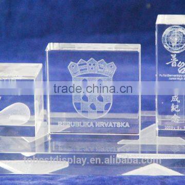 customize high-end plastic acrylic crystal award