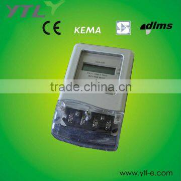 Single phase electronic digital watt meter