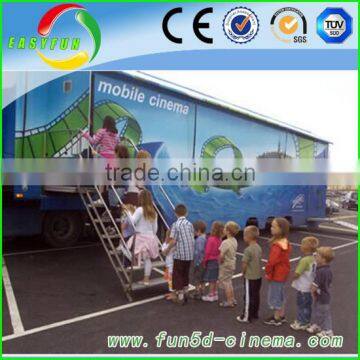 Dynamic 5D Cinema 5d Simulator Crazy 5D Cinema Equipment Mini Truck Mobile 5d Cinema