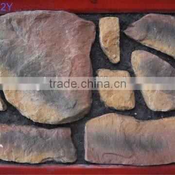 high quality artificial riprap culture stone for house design