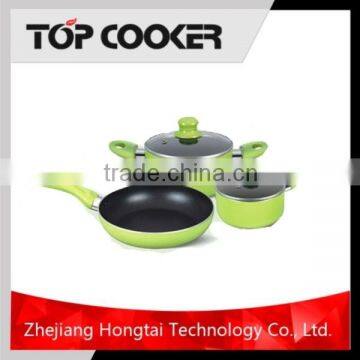 Aluminium Spray Non-stick Coating Pans and Pots