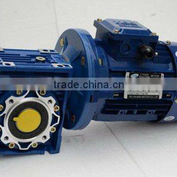 worm reduction gear motor, three phase, high torque