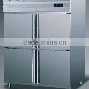 Four door two machine two temperature refrigerator(support Refrigeration/slight freezing Freezing)