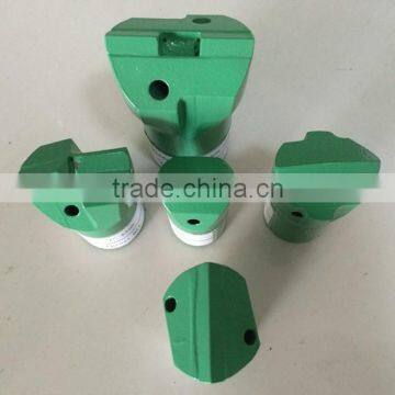 7degree Tapered Flat Chipways Chisel Drill Bit With CNC Milling For Quarrying