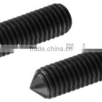 Hex socket cone point set screw