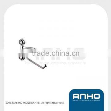 Metal wall mounted bathroom towel rail