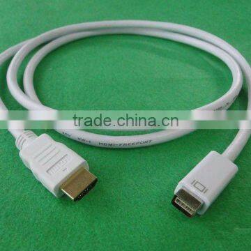 1.5m Mini DVI to HDMI male cable