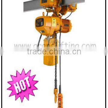 electric chain hoist with electronic trolley