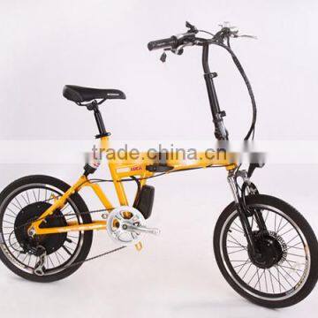 20 inch 250w foldable cruise electric bicycle electric bike for young children(Model SMT200F)